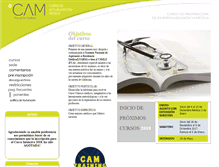 Tablet Screenshot of cursodeactualizacionmedica.com